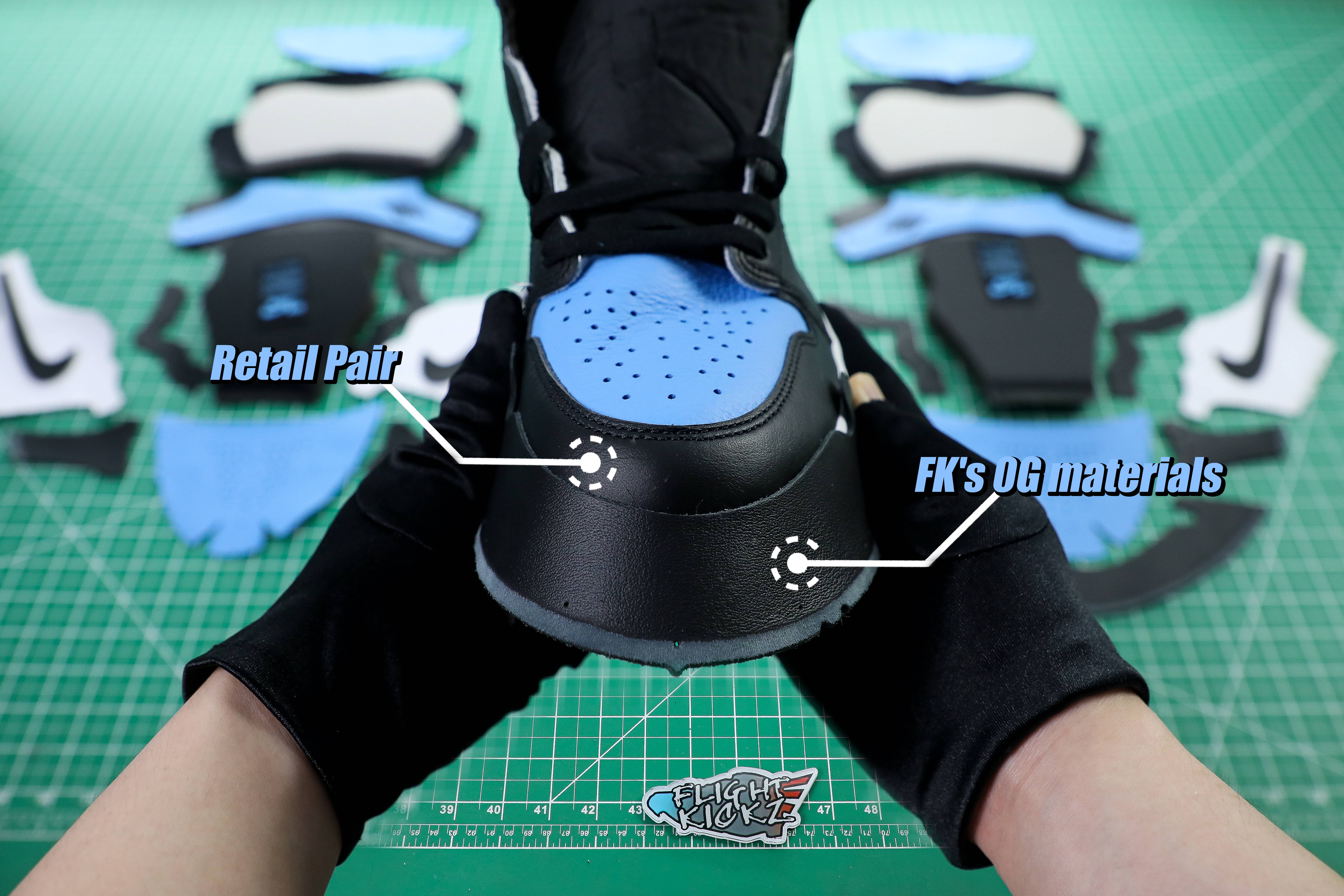 Air Jordan 1 Retro High OG University Blue UNC 2023 (LN5 A1 Batch)