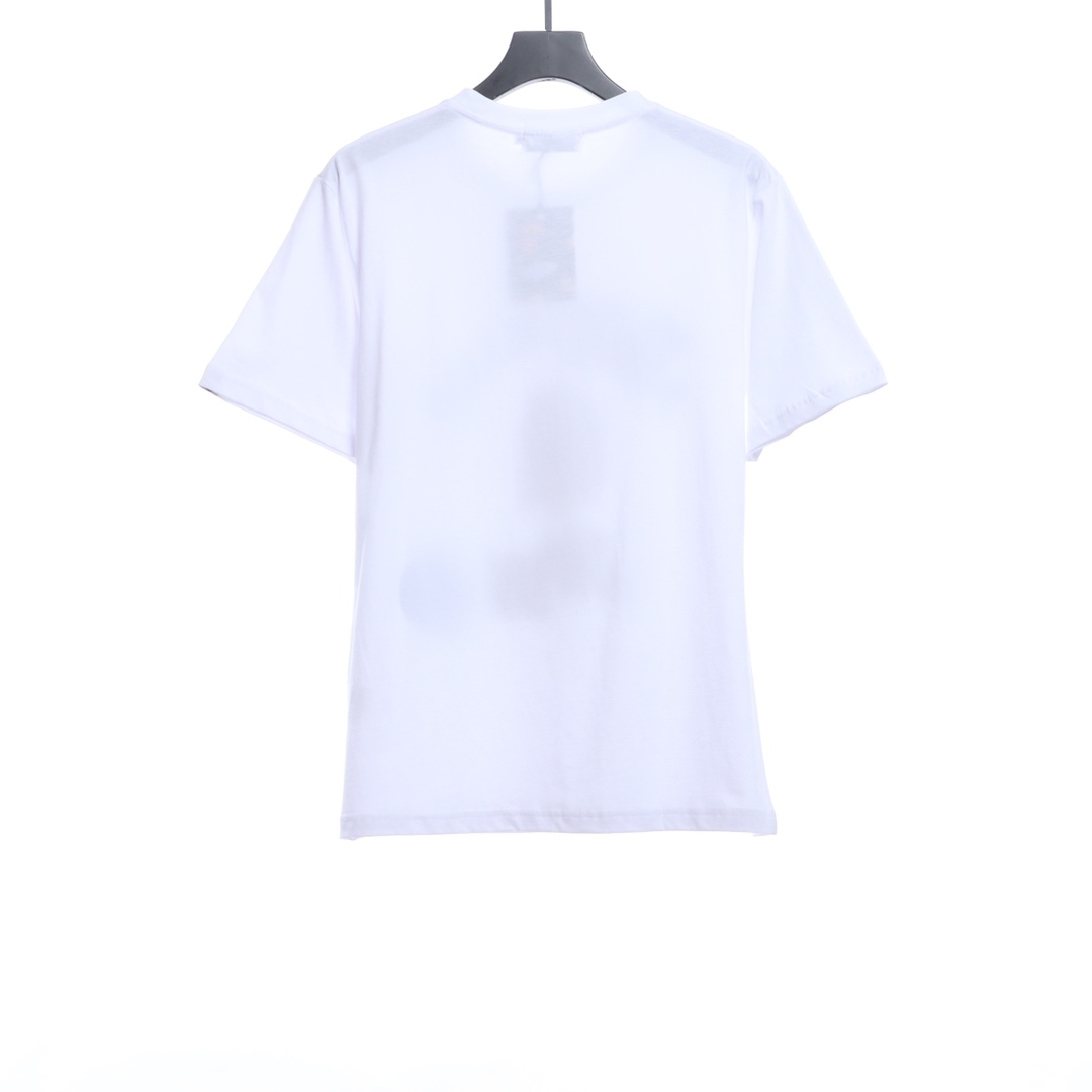 BAPE ape head logo colorful print short sleeves