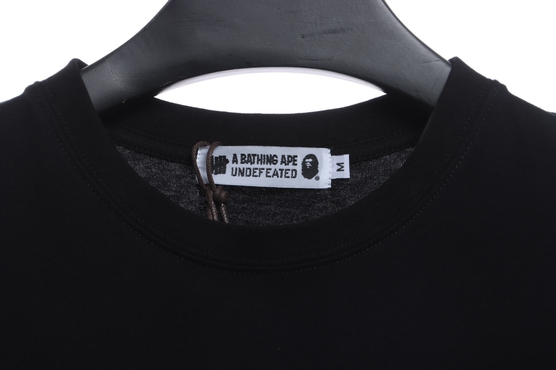 BAPE co-signed UDF camouflage five-bar short sleeves