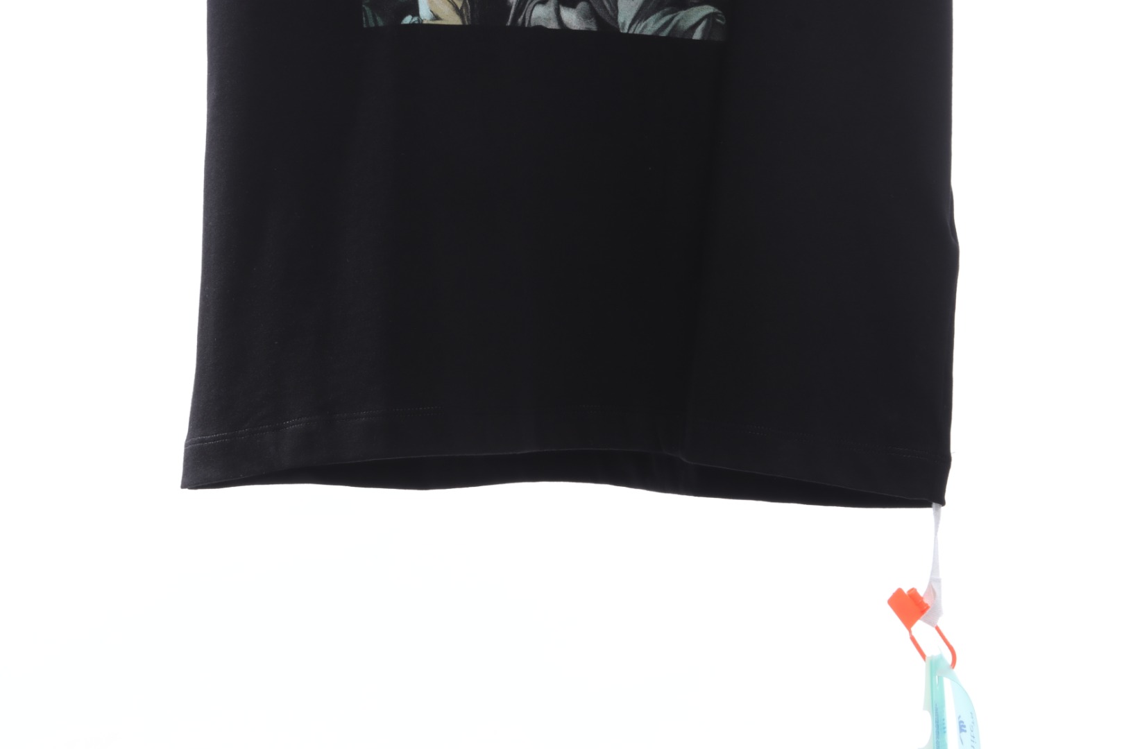 OW colorful religious print short sleeves