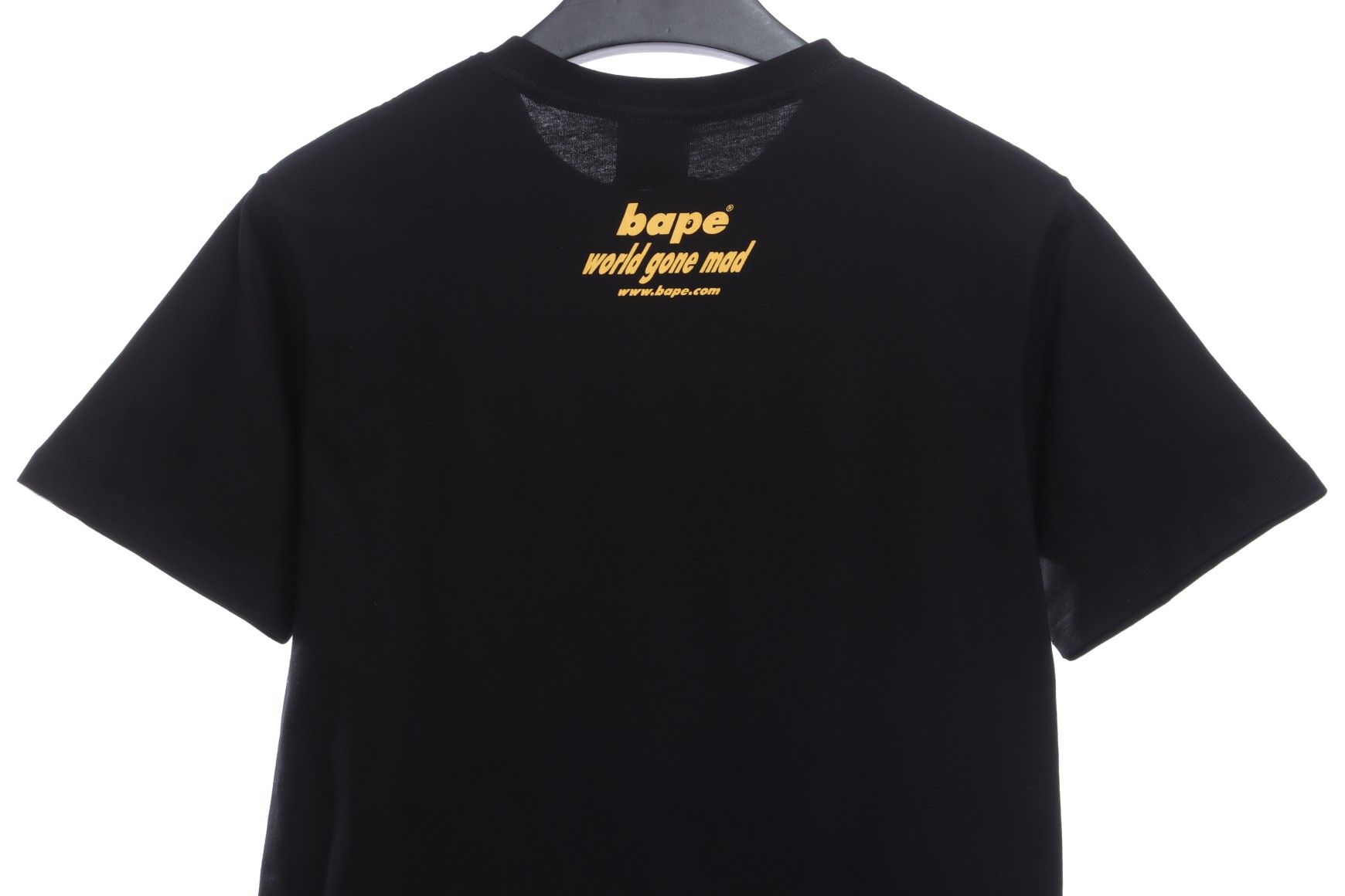 BAPE ape head crazy world series short sleeves