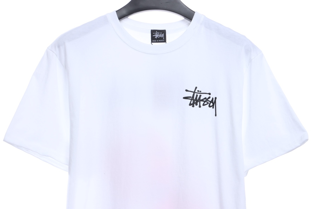 Stussy dice printing short-sleeved