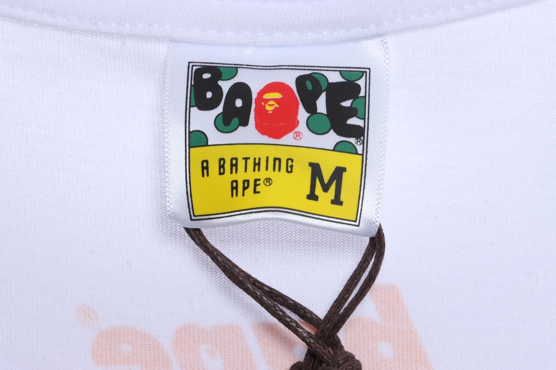 BAPE ape head crazy world series short sleeves