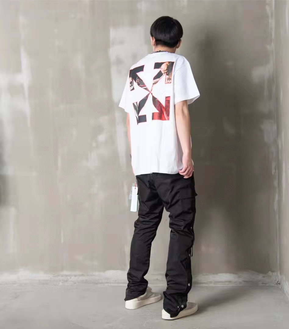 OW red religious short sleeve