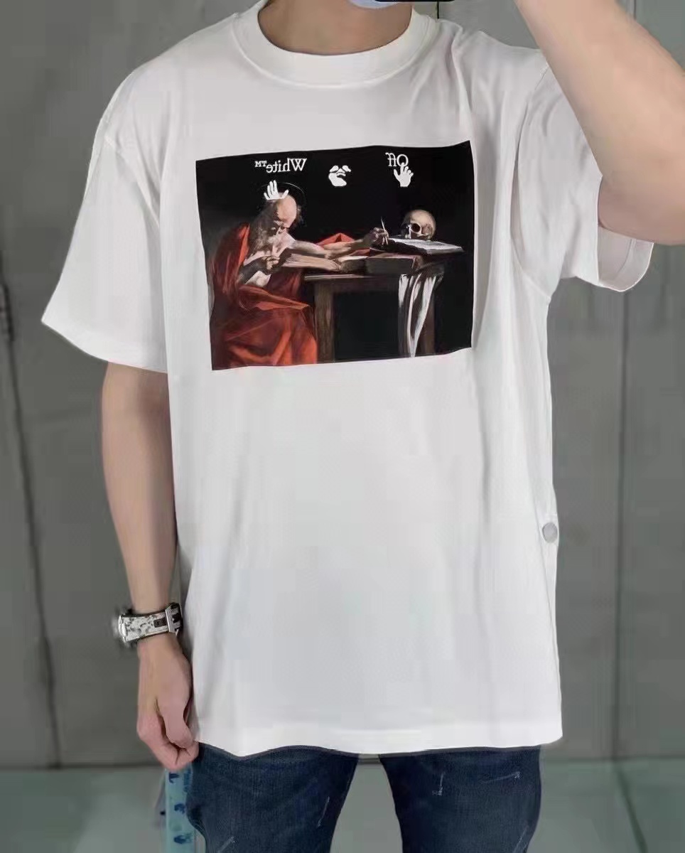 OW red religious short sleeve