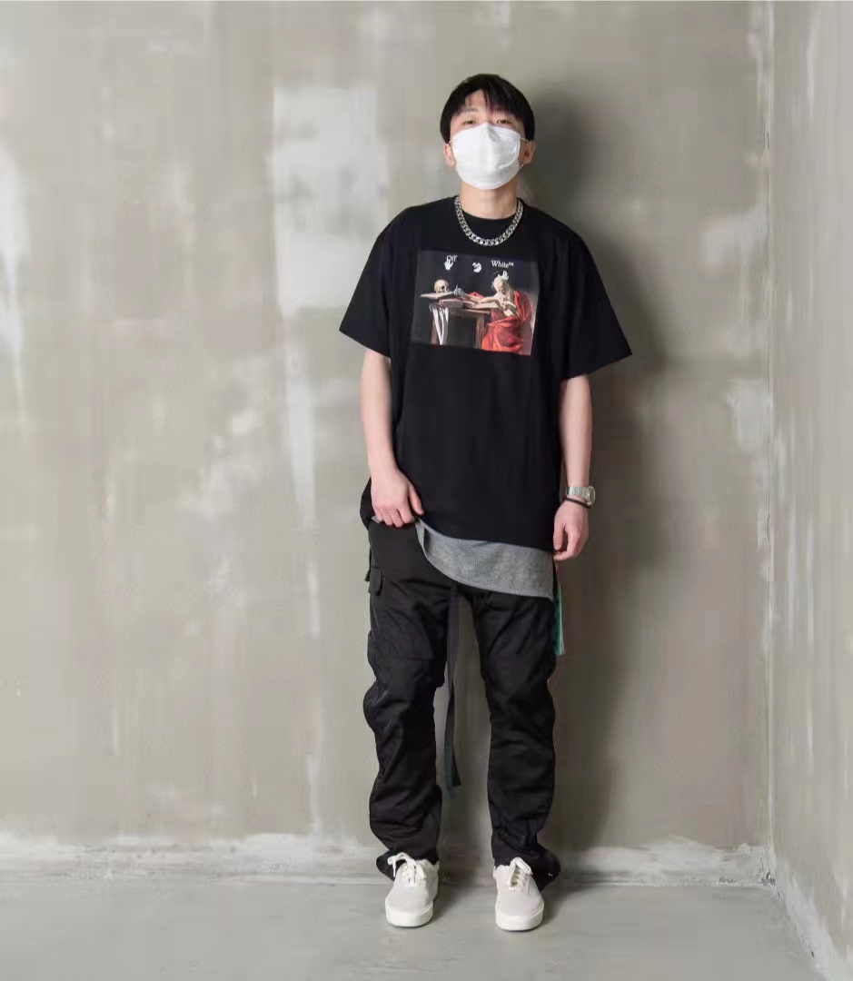 OW red religious short sleeve