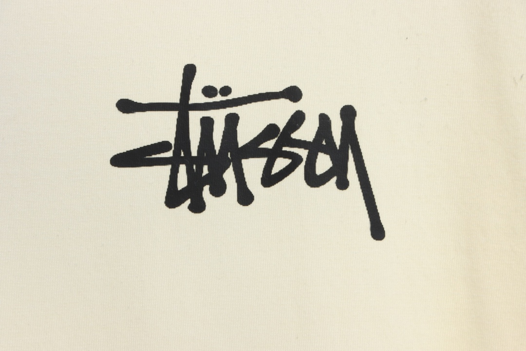 Stussy dice printing short-sleeved