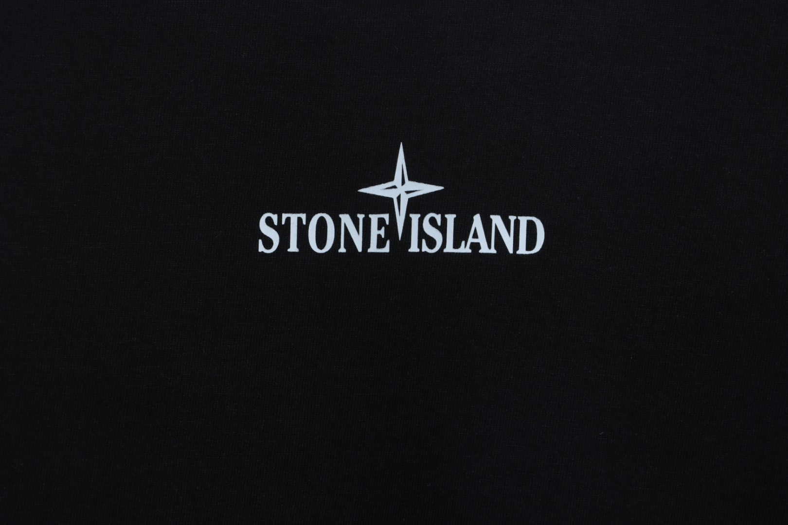 Stone Island Grid Compass Print Short Sleeve