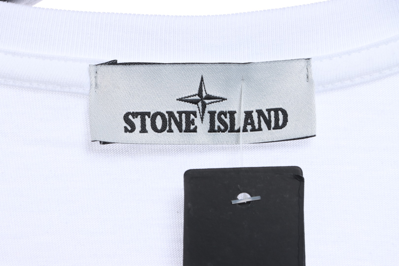 Stone Island Grid Compass Print Short Sleeve