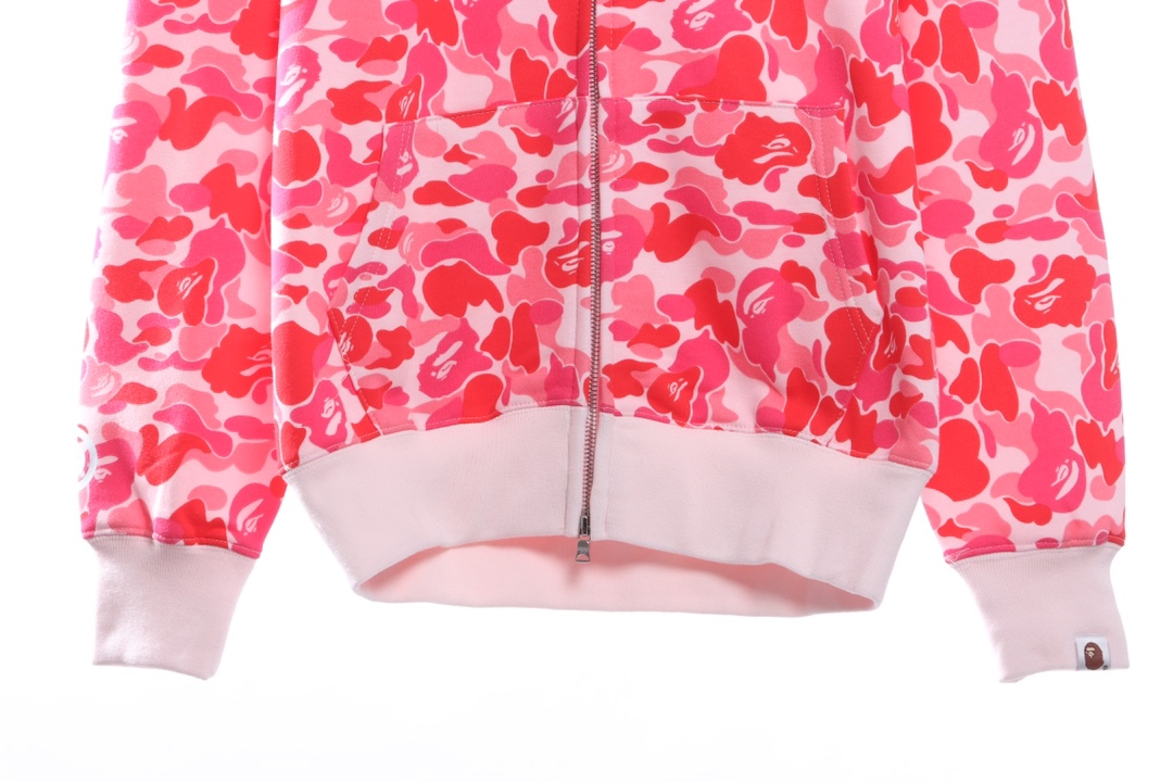 BAPE Classic Shark Mouth Camouflage Zip Hoodie