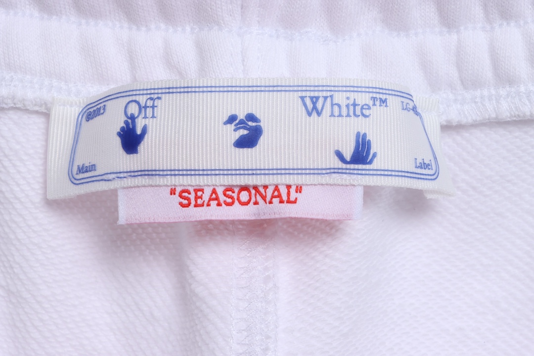 OW ink hand-painted graffiti arrow shorts