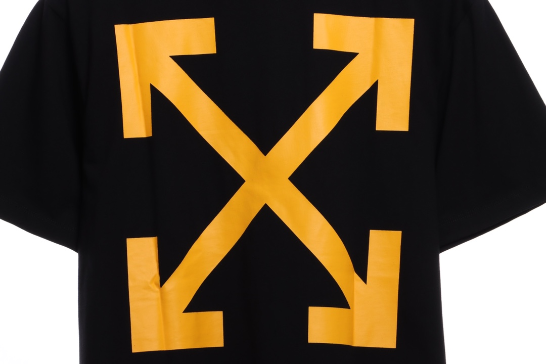 OW angel wings Notre Dame religious oil painting short sleeves