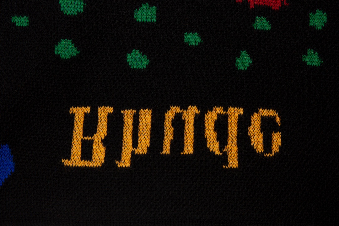 Rhud3 2023ss men’s and women’s same style cashew flower knitted shorts