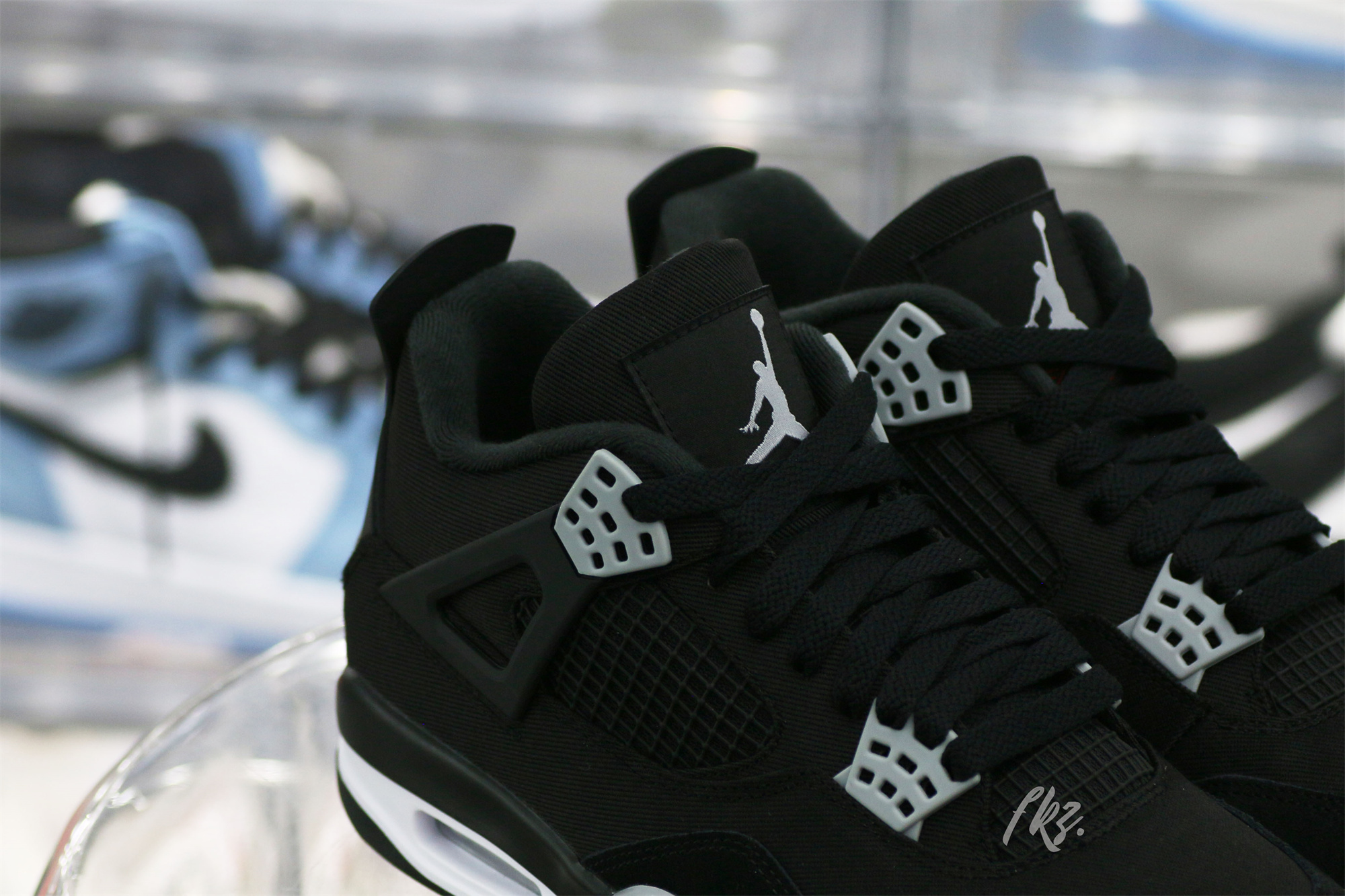 Air Jordan 4 Retro SE Black Canvas 2022 (Ln5 A1)