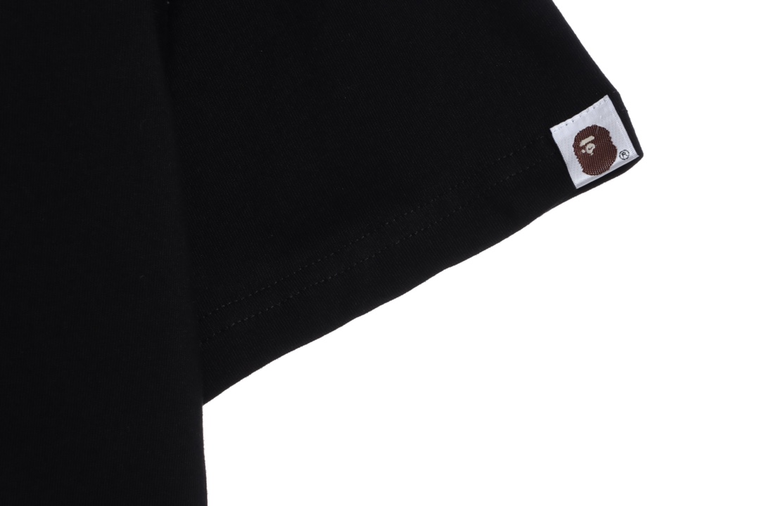 BAPE ape head multicolor block camouflage short sleeves