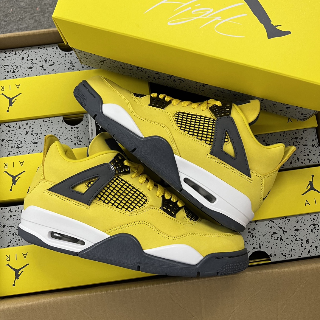 Air Jordan 4 Retro LS Lightning 2021 (LN5 A1 Batch)