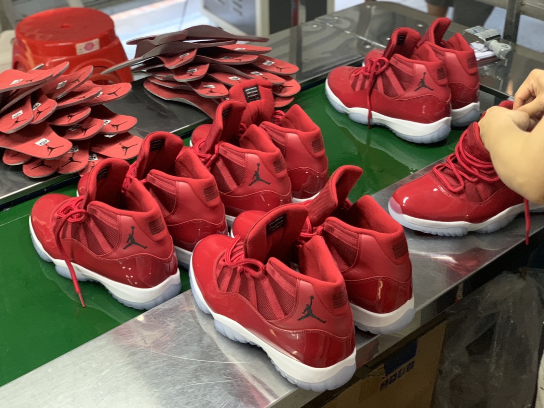 Air Jordan 11 Retro Win Like 96/Gym Red 2017 (LN5 A1 Batch)