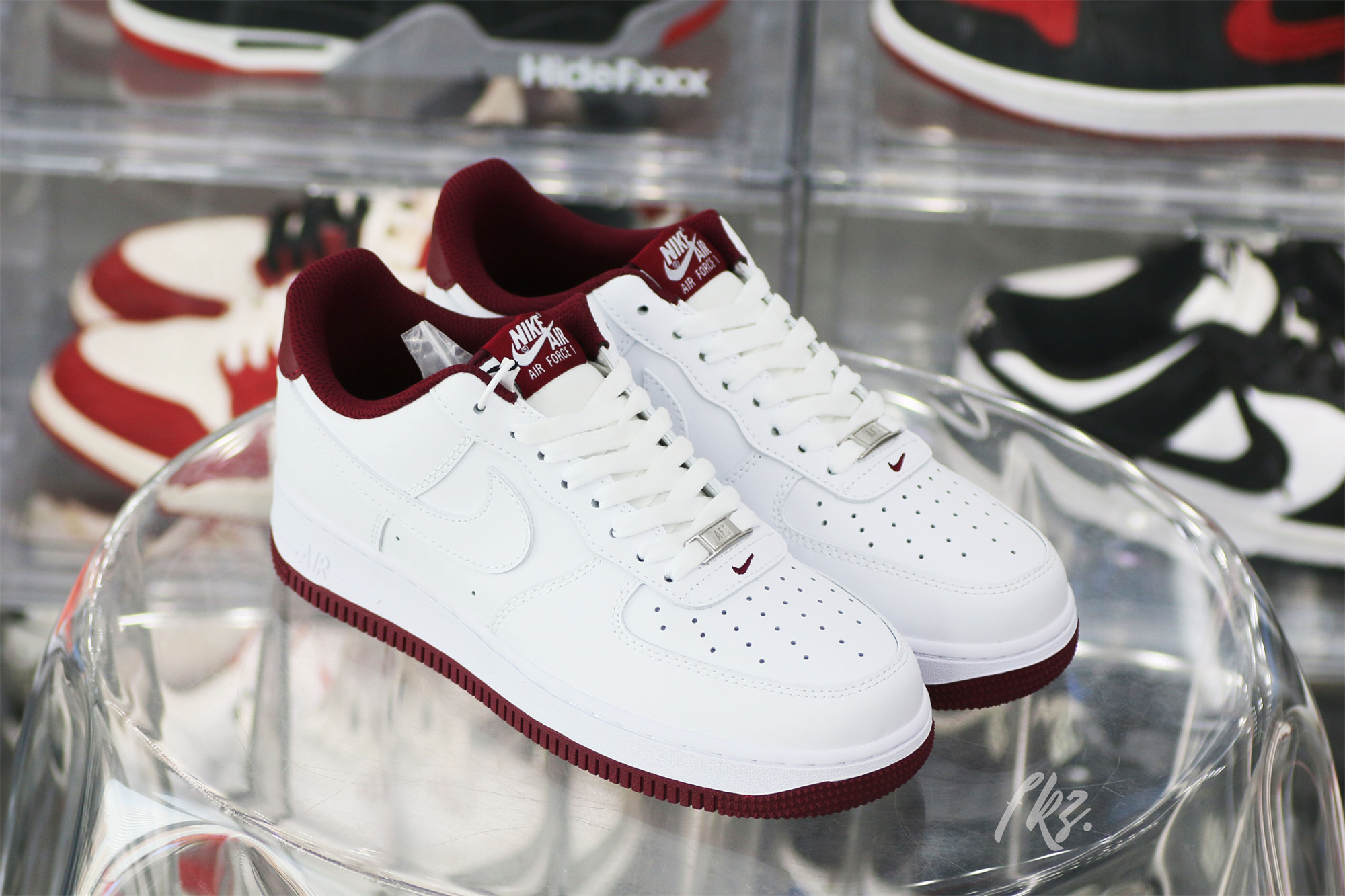 Nike Air Force 1 Low ’07 White Dark Beetroot