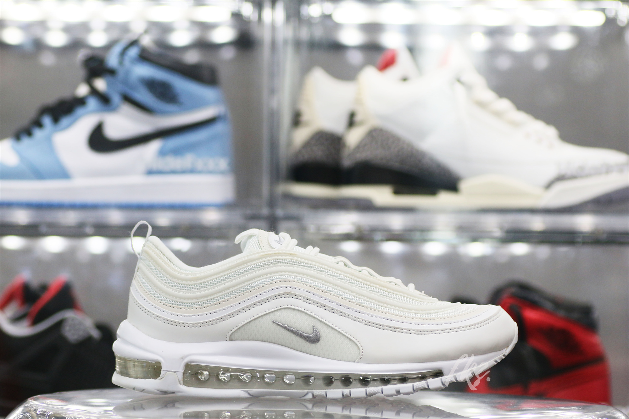 Nike Air Max 97 Triple White Wolf Grey 2017