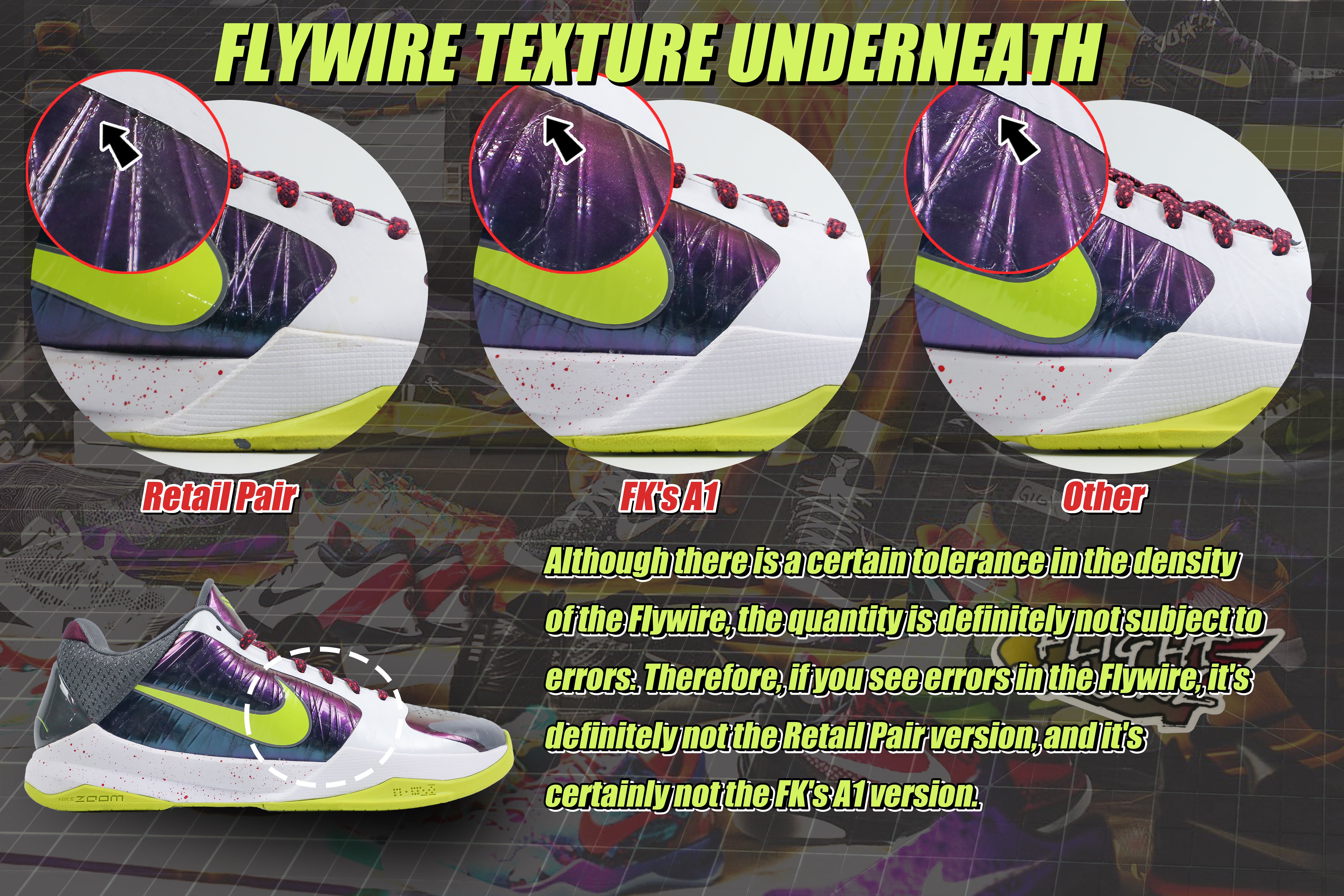 Nike Kobe 5 Protro “Chaos” (Up to Size 14）(A1 Batch)