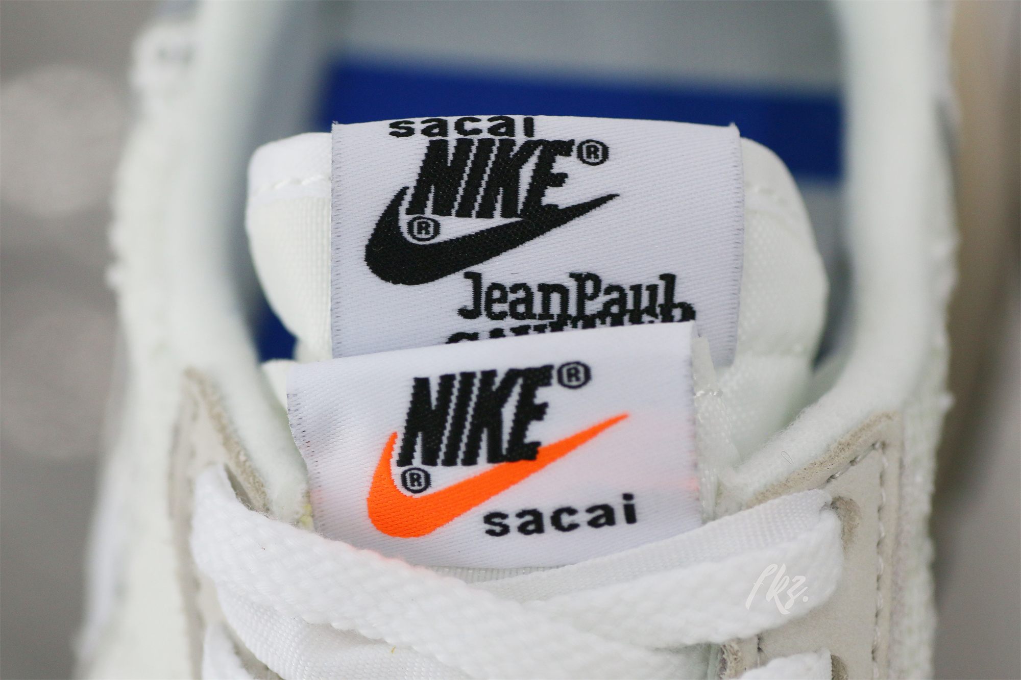 Sacai X Nike Vaporwaffle Grey White