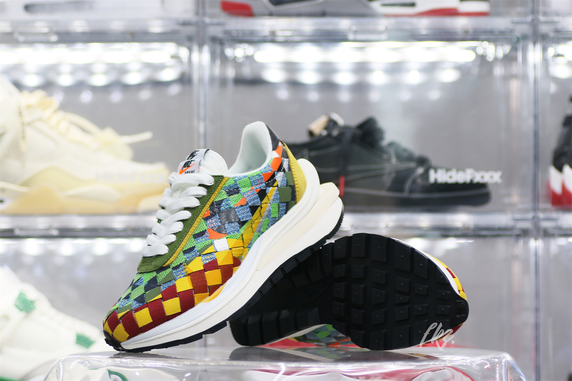 Sacai x Nike Waffe Woven“Green Gusto”