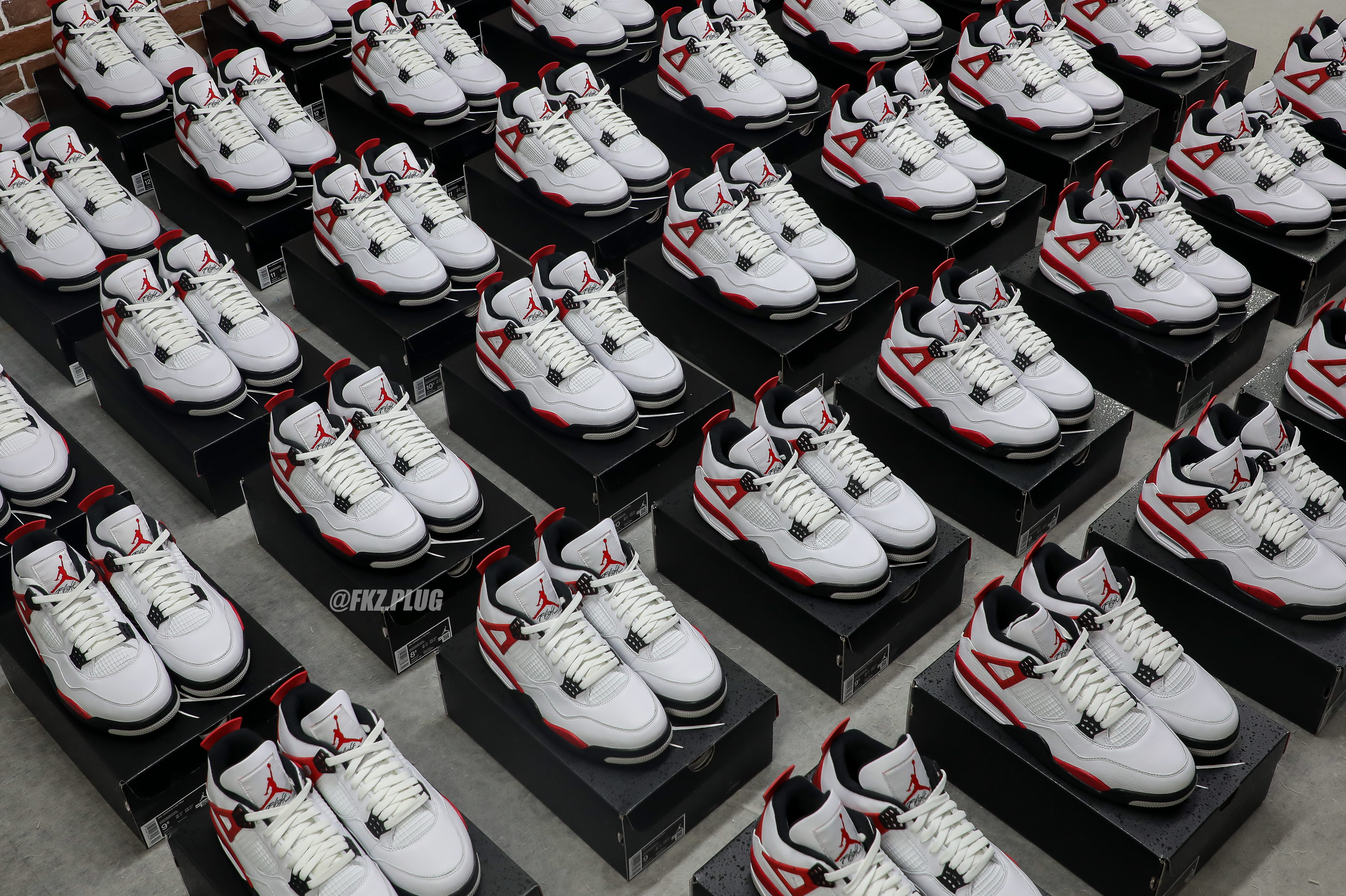 Air Jordan 4 Red Cement 2023 (LN5 A1 Batch)