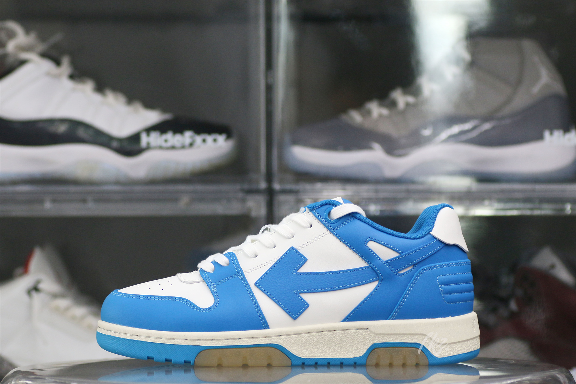 Off-White University Blue ‘Out Of Office’ Sneakers