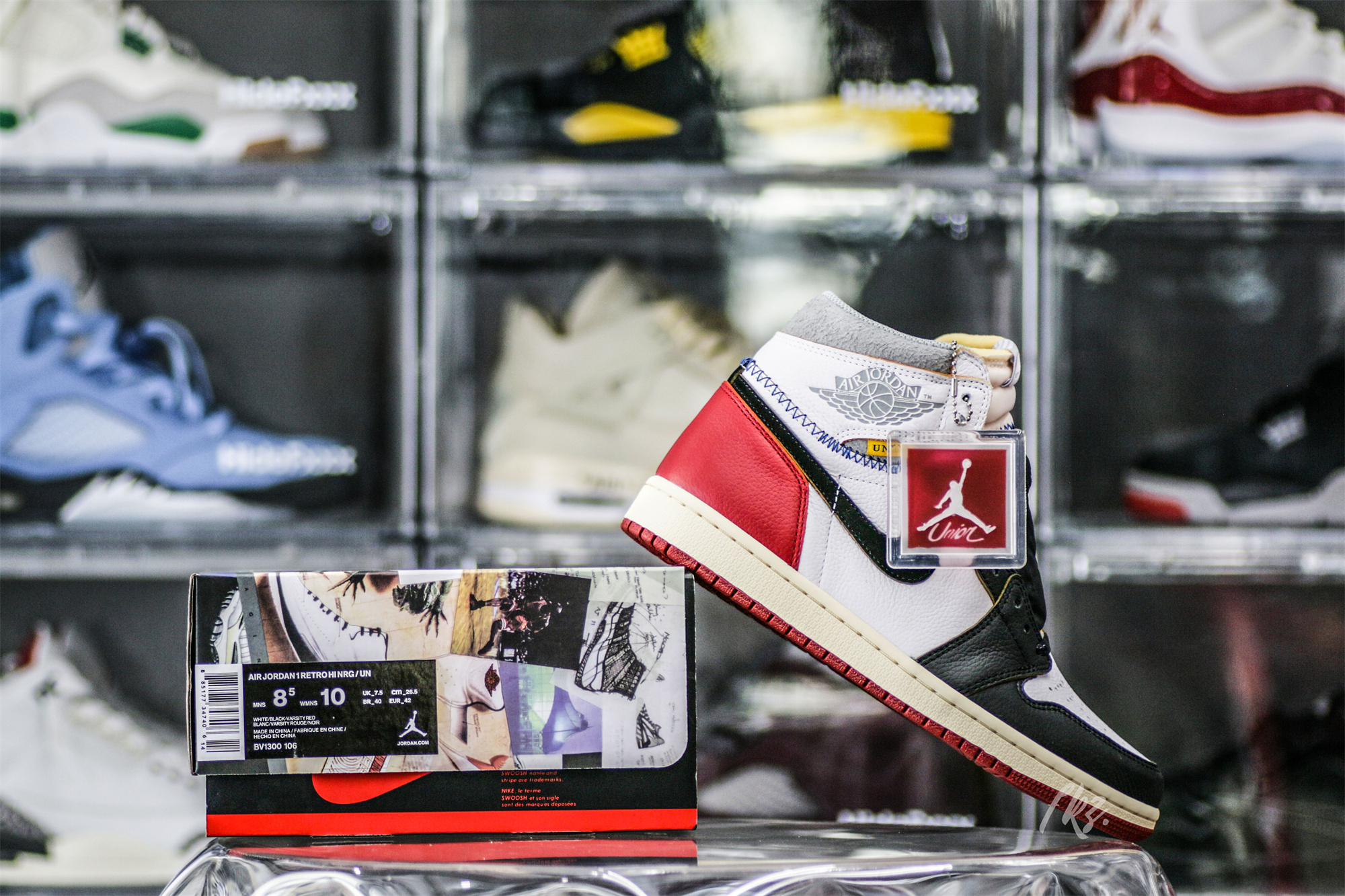Jordan 1 Retro High Union Los Angeles Black Toe