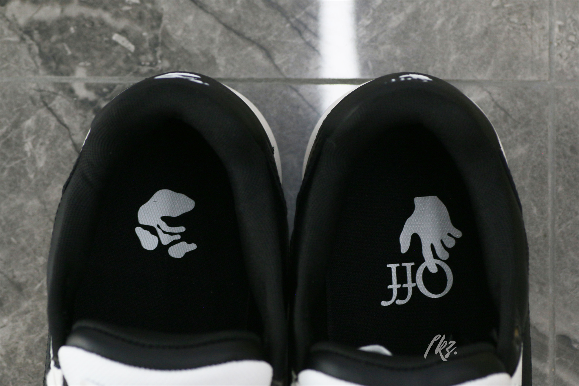 OFF-WHITE Black & White Out Of Office Sneakers