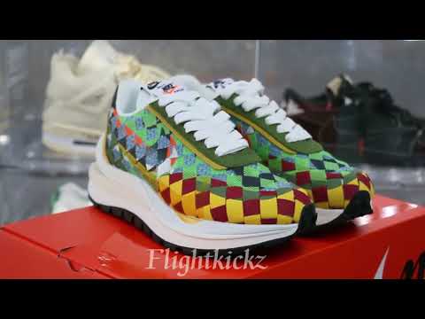 Sacai x Nike Waffe Woven“Green Gusto”