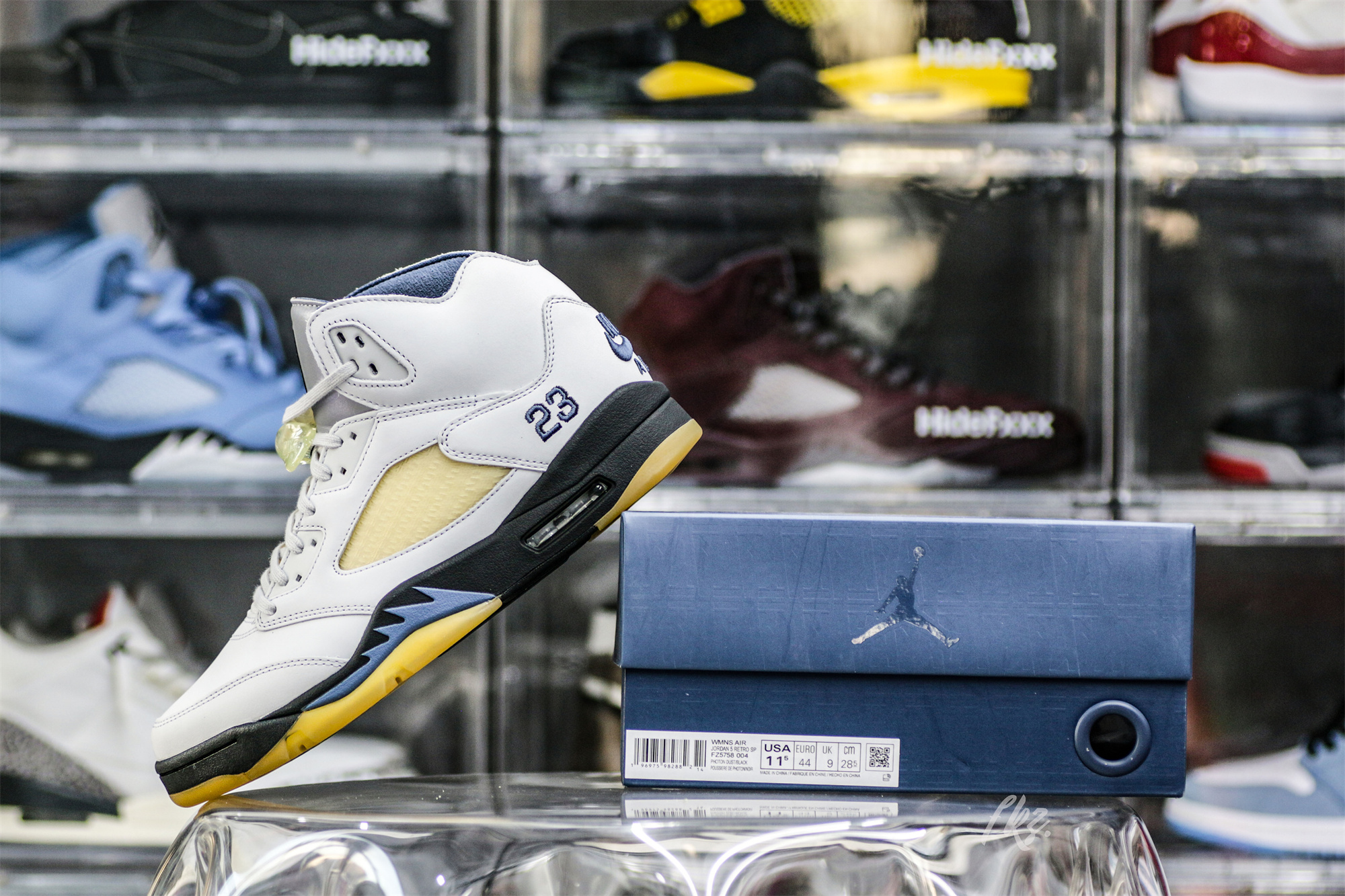 A Ma Maniere Air Jordan 5 SP Photon Dust/Diffused Blue WMS(LN5 A1)