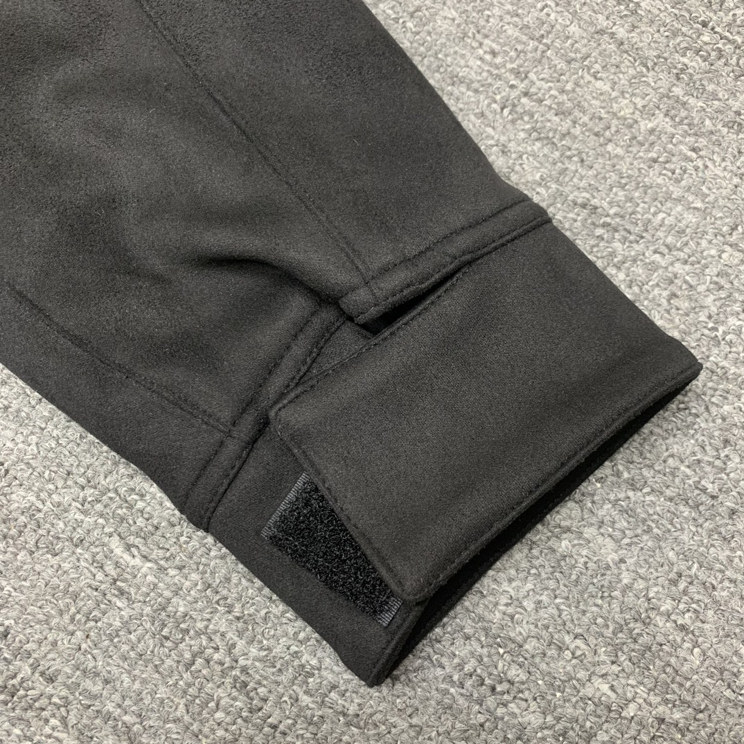 Fear of God F0G Heavyweight and Superb Black Suede Shirt Jacket