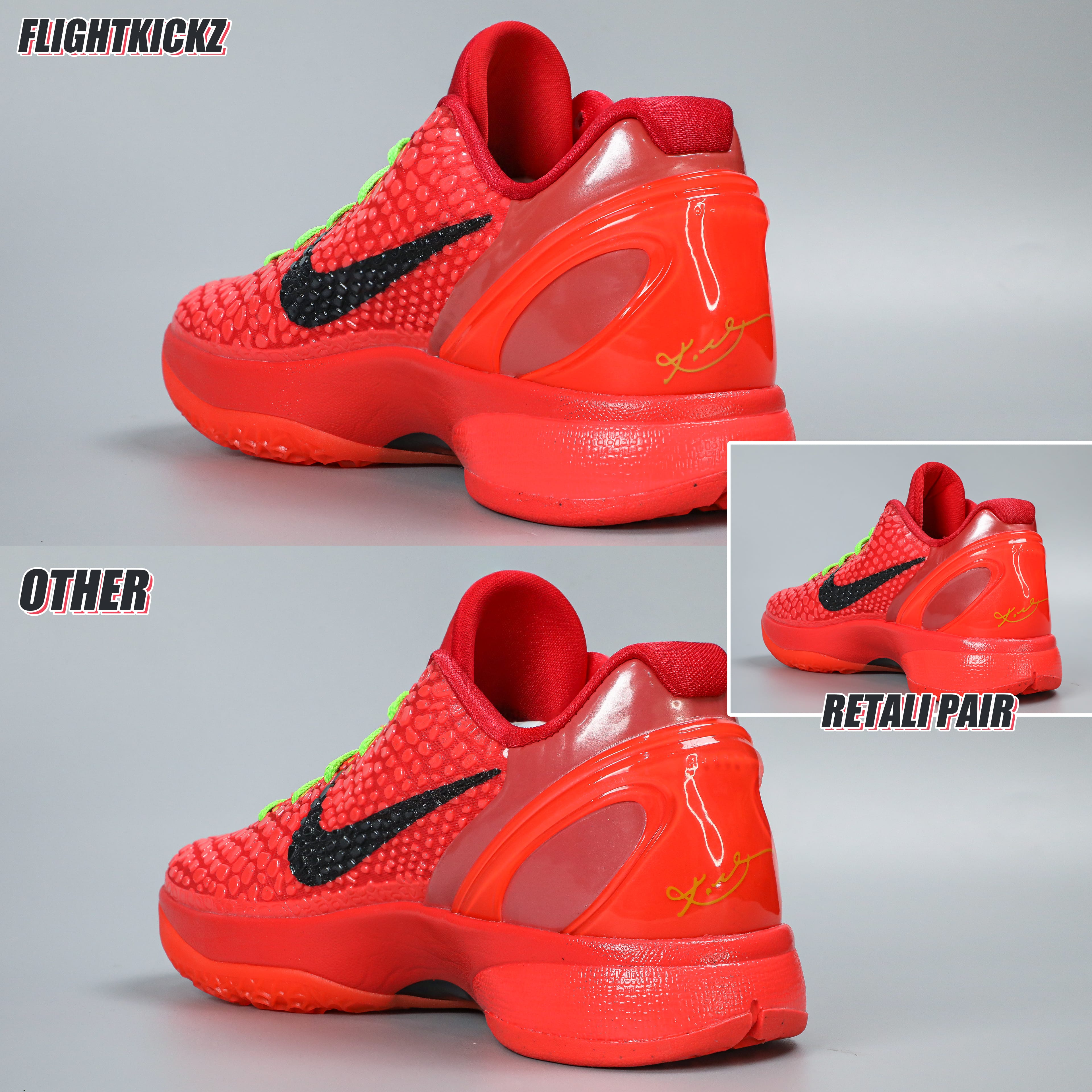 Nike Kobe 6 Protro Reverse Grinch 2023(A1 Batch)