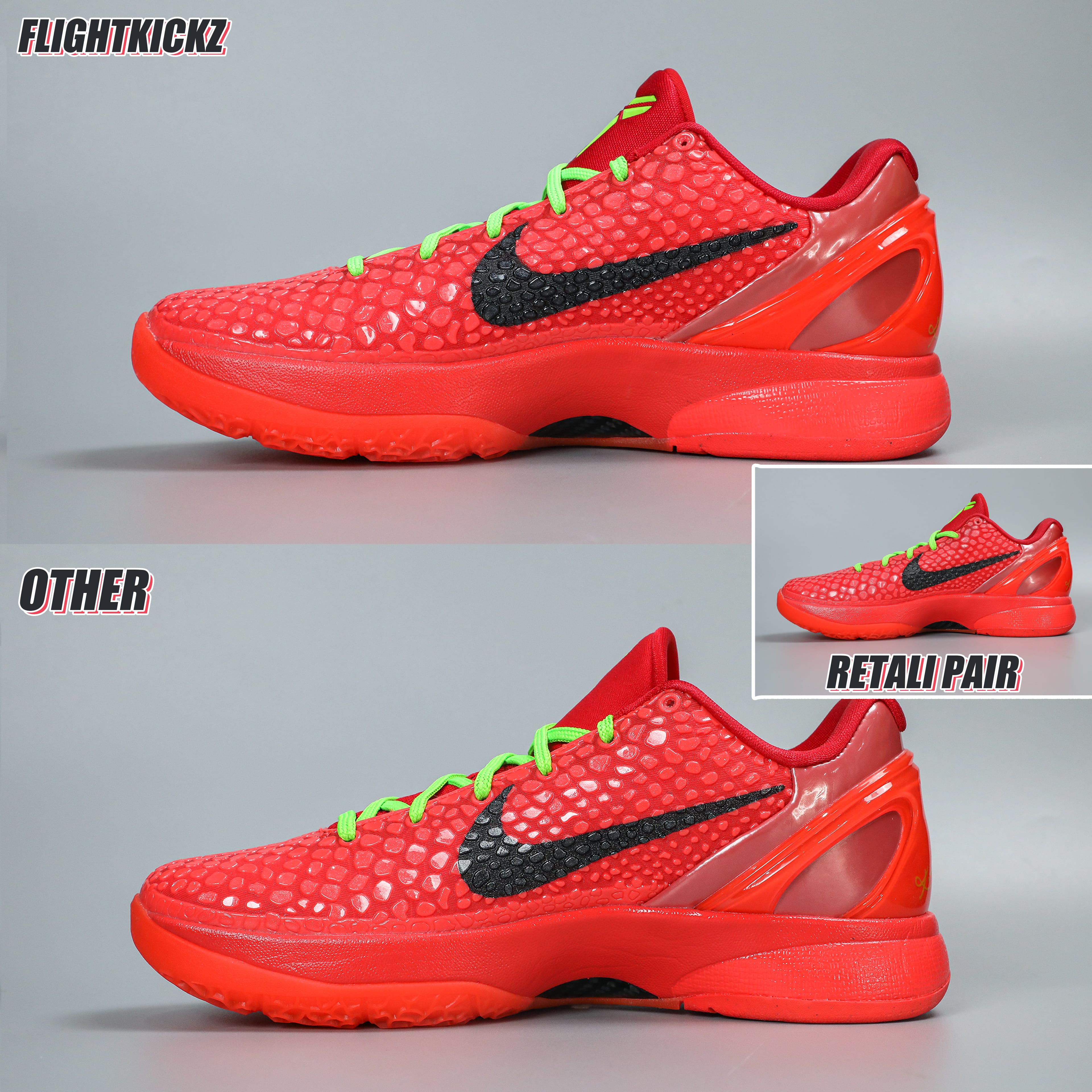 Nike Kobe 6 Protro Reverse Grinch 2023(A1 Batch)