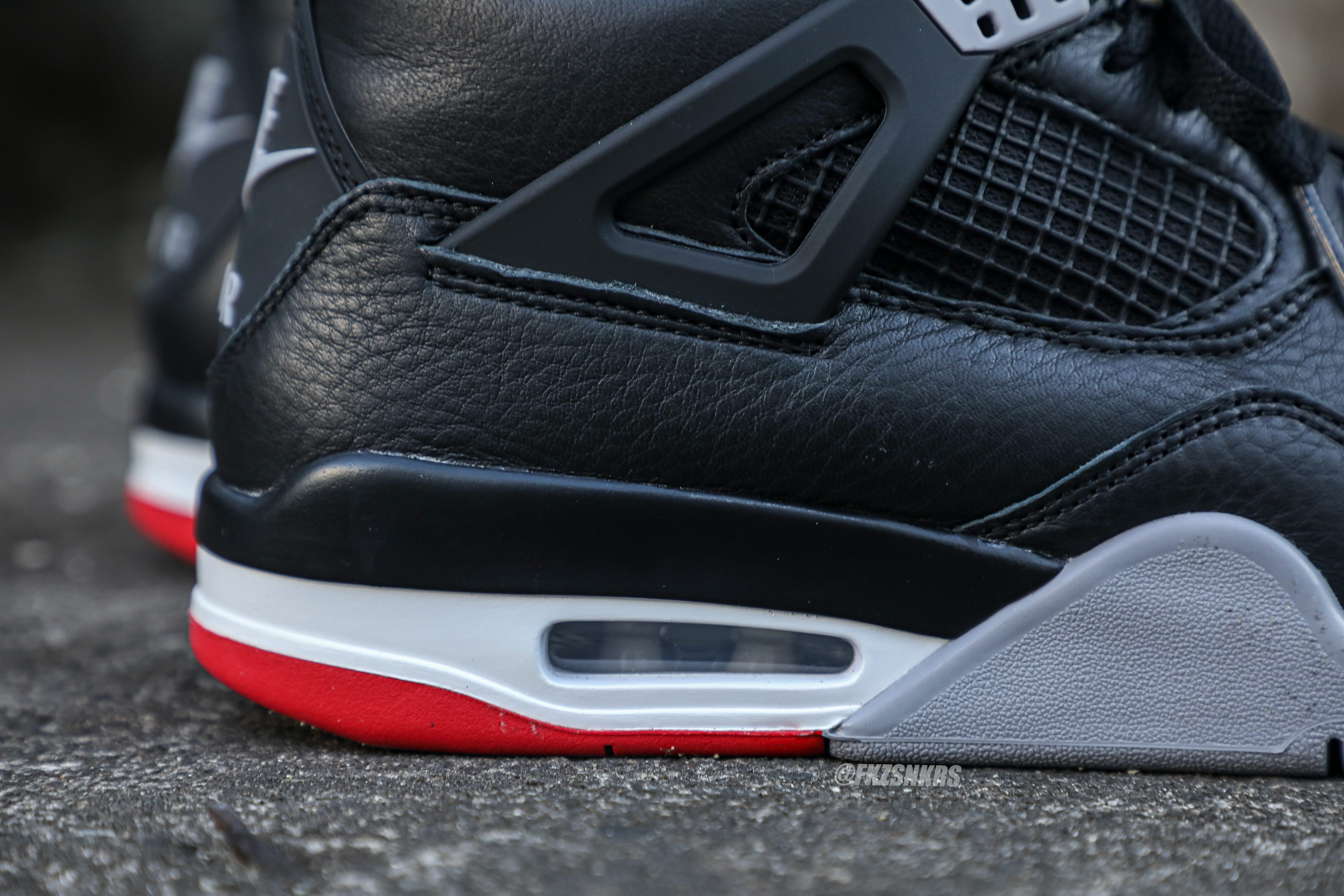 Air Jordan 4 Retro Bred Reimagined 2024 (LN5 A1 Batch)