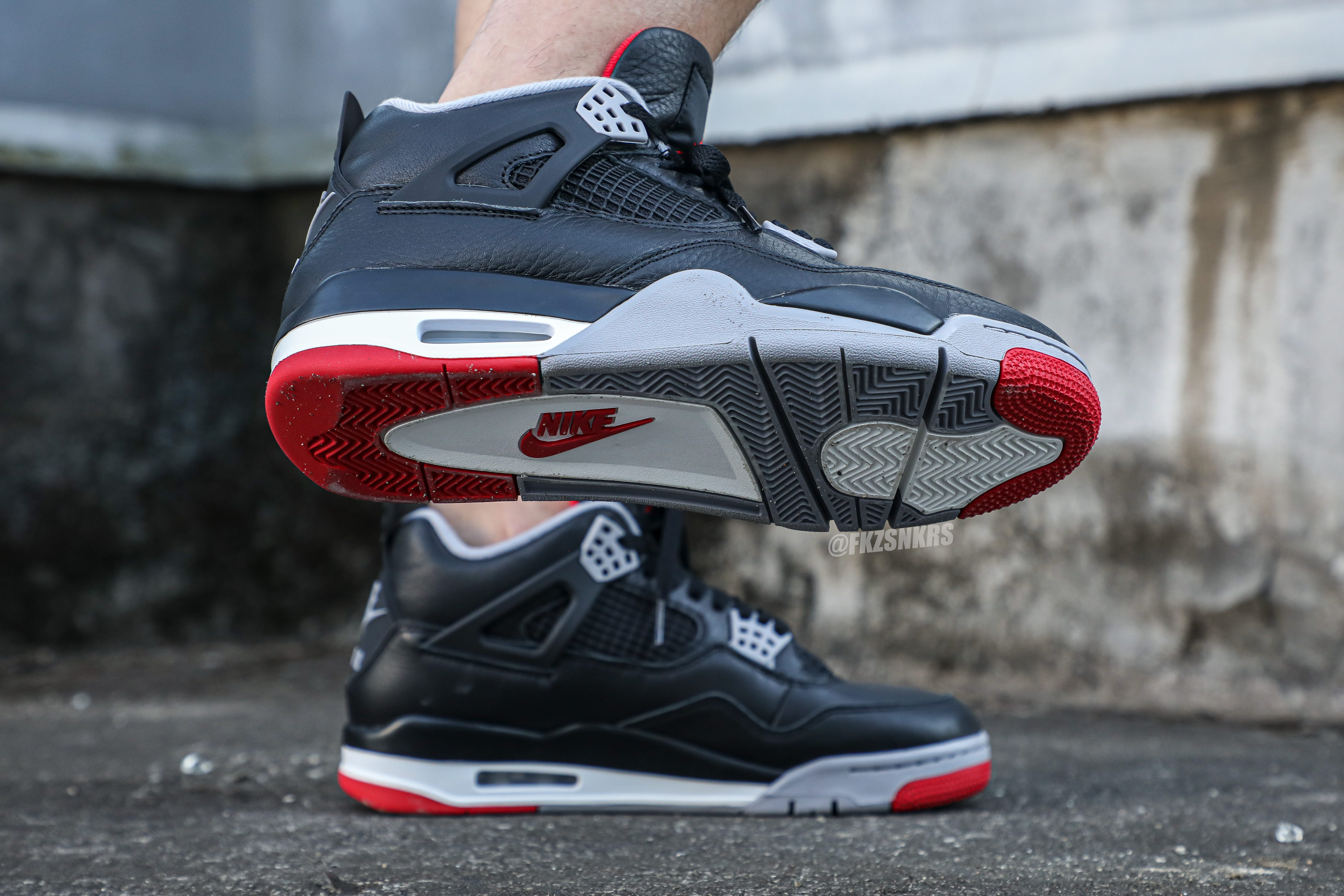 Air Jordan 4 Retro Bred Reimagined 2024 (LN5 A1 Batch)