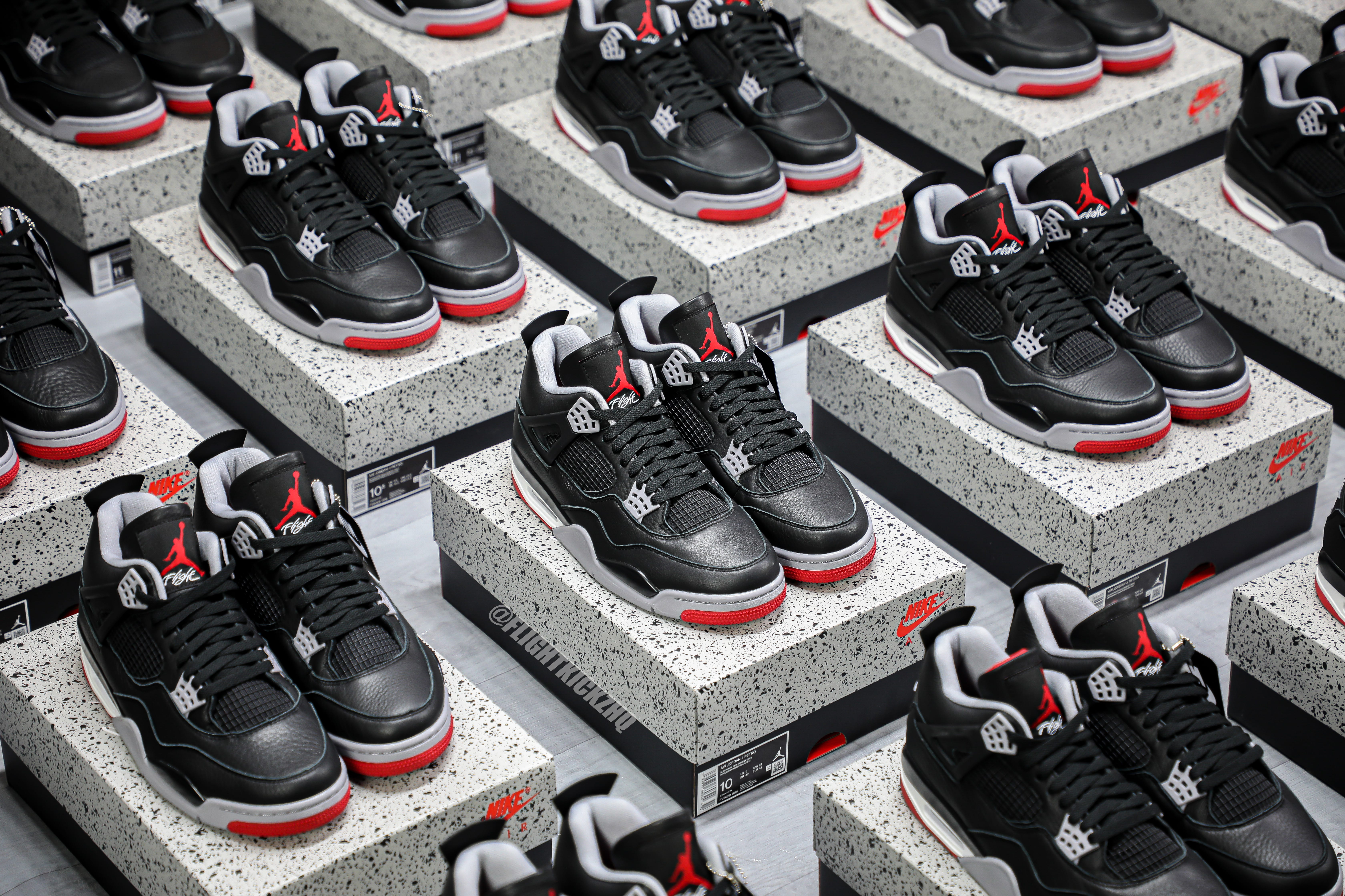 Air Jordan 4 Retro Bred Reimagined 2024 (LN5 A1 Batch)