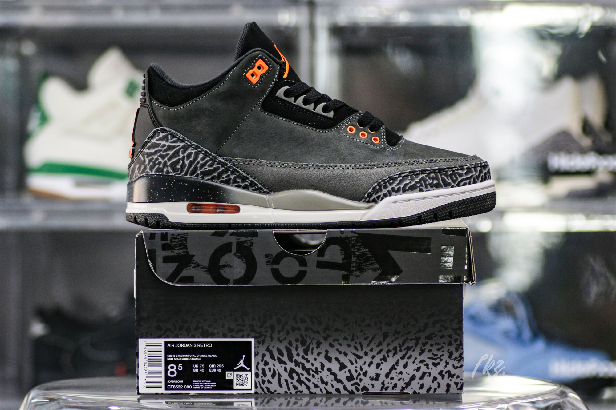 Air Jordan 3 Retro Fear Pack 2023