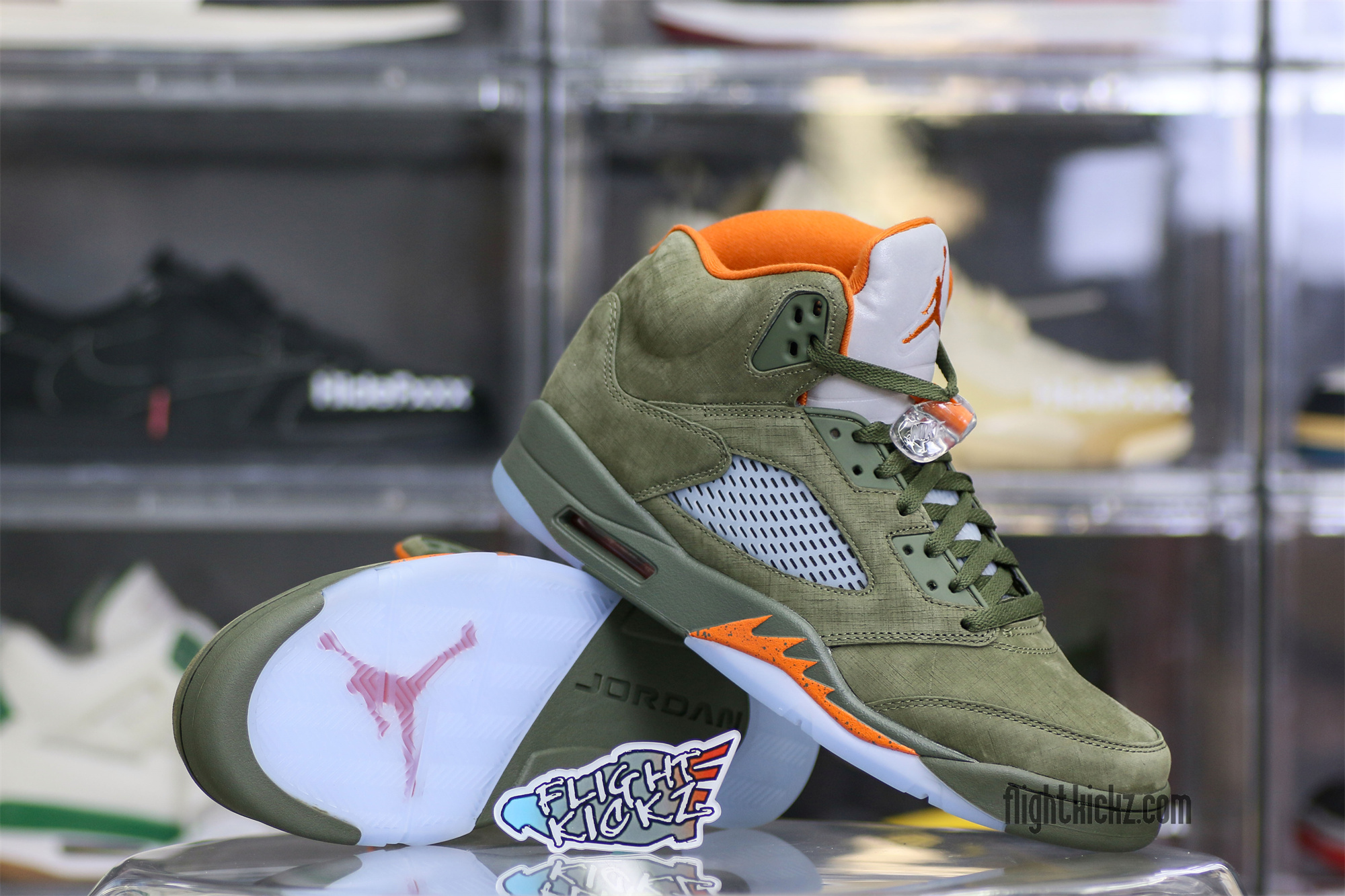 Air Jordan 5 ‘Olive’ 2024 (Ln5 A1 Batch)