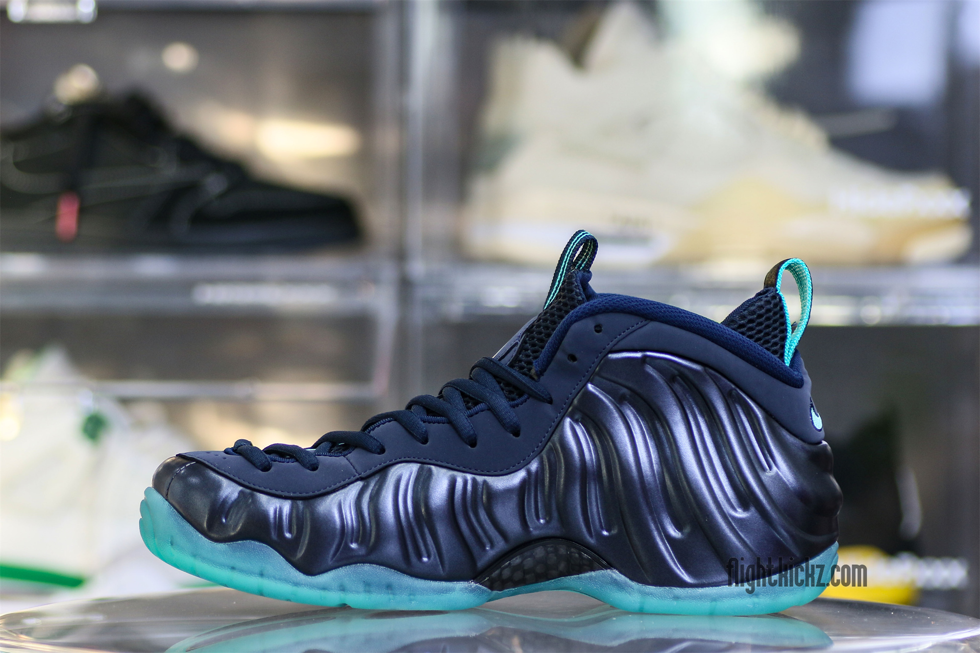 Nike Air Foamposite Pro (Obsidian/Aqua)