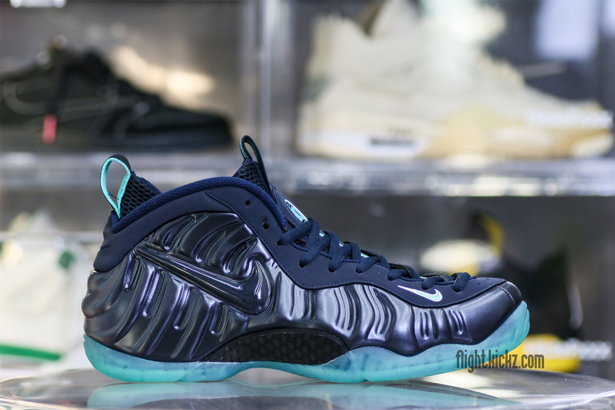 Nike Air Foamposite Pro (Obsidian/Aqua)