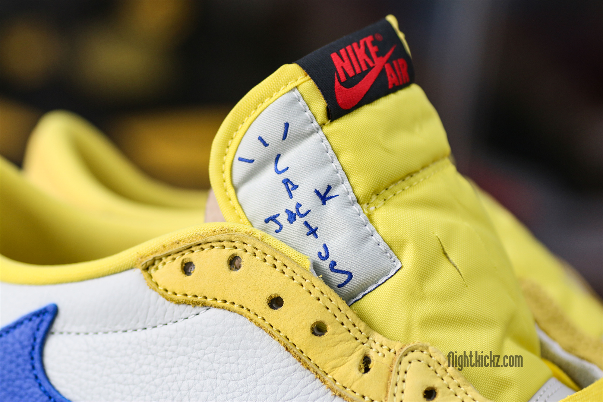 Travis Scott x Air Jordan 1 Retro Low OG SP “Elkins/Canary Yellow” (LN5 A1 batch)