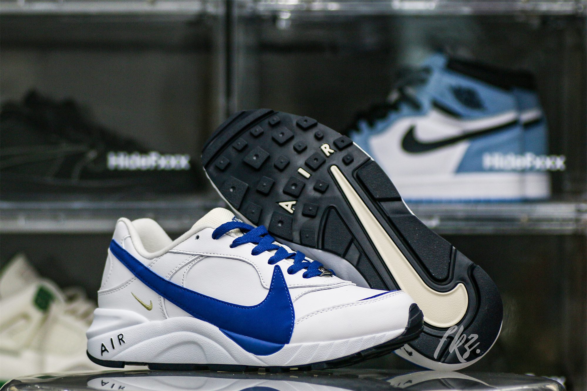 Nike Air Grudge Leather White Blue