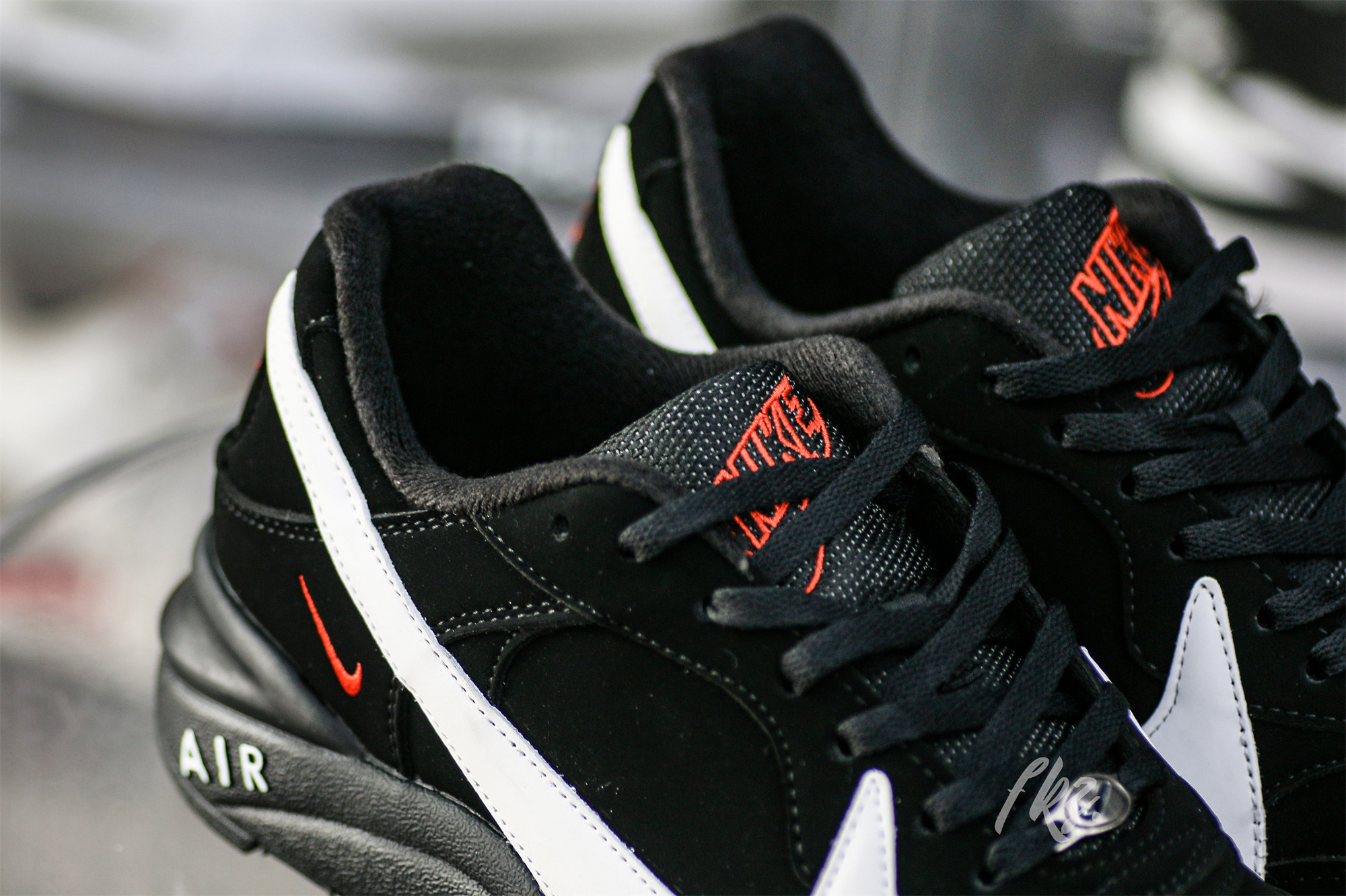 Nike Air Grudge Leather Black White