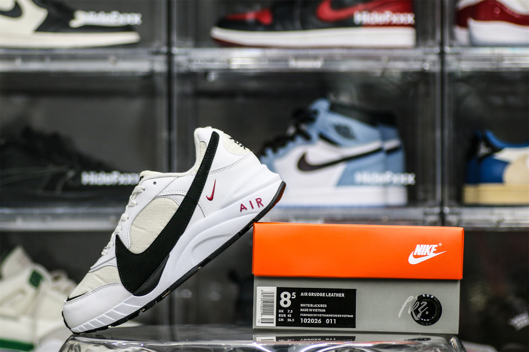 Nike Air Grudge Leather White Black