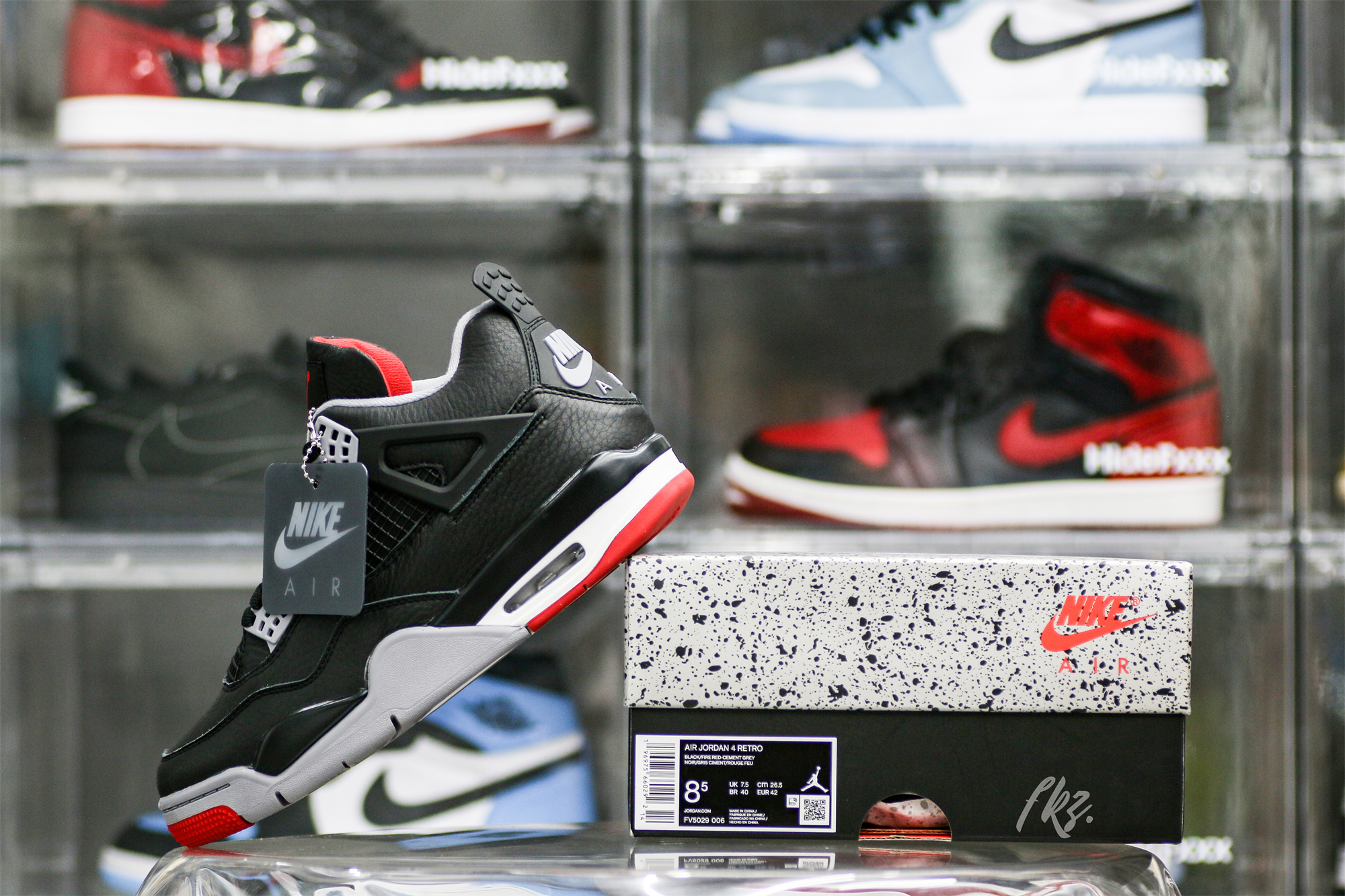 Air Jordan 4 Retro Bred Reimagined 2024 (LN5 A1 Batch)