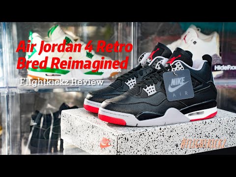 Air Jordan 4 Retro Bred Reimagined 2024 (LN5 A1 Batch)
