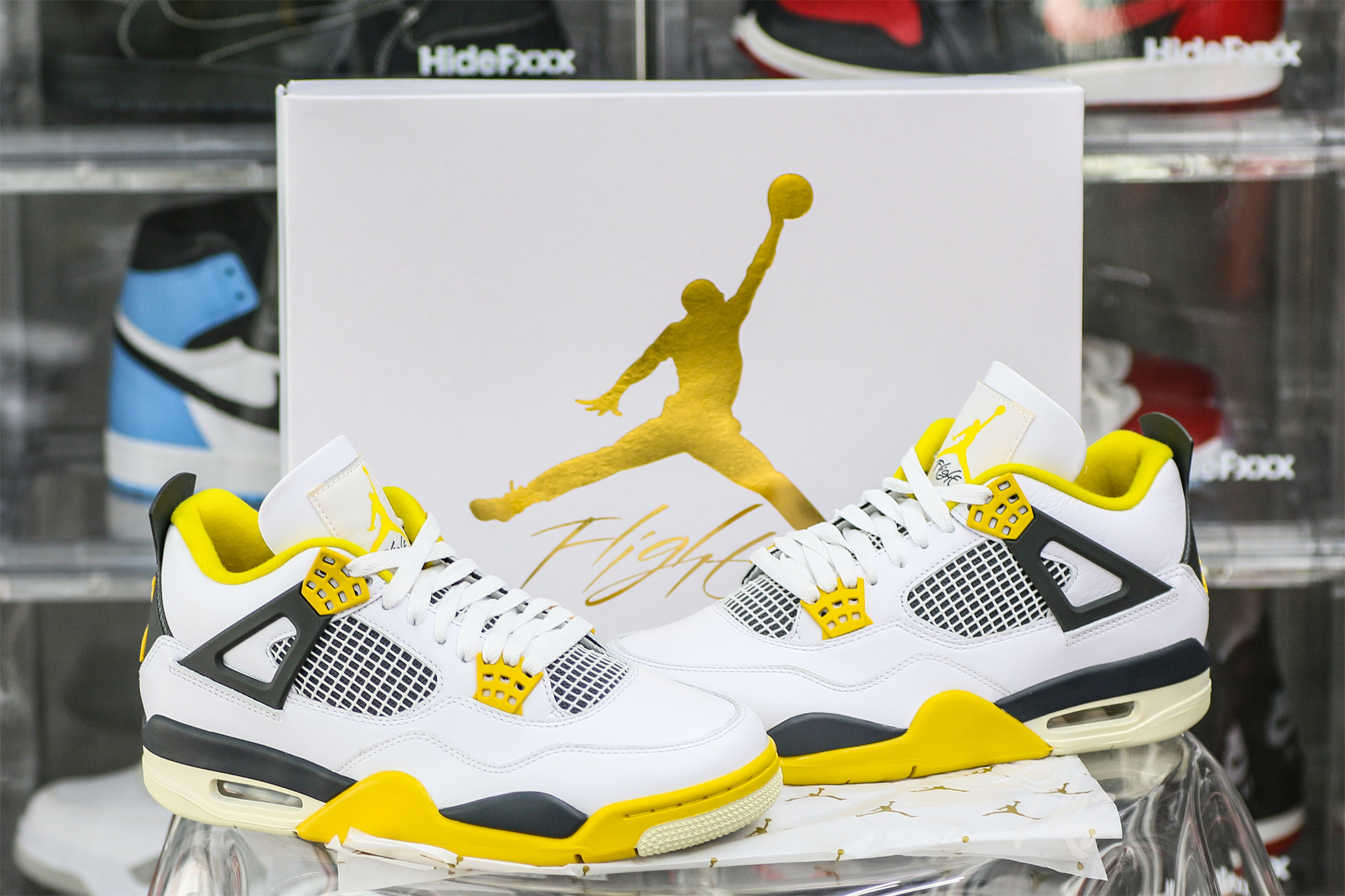 Air Jordan 4 “Vivid Sulfur” 2024 (Ln5 A1)