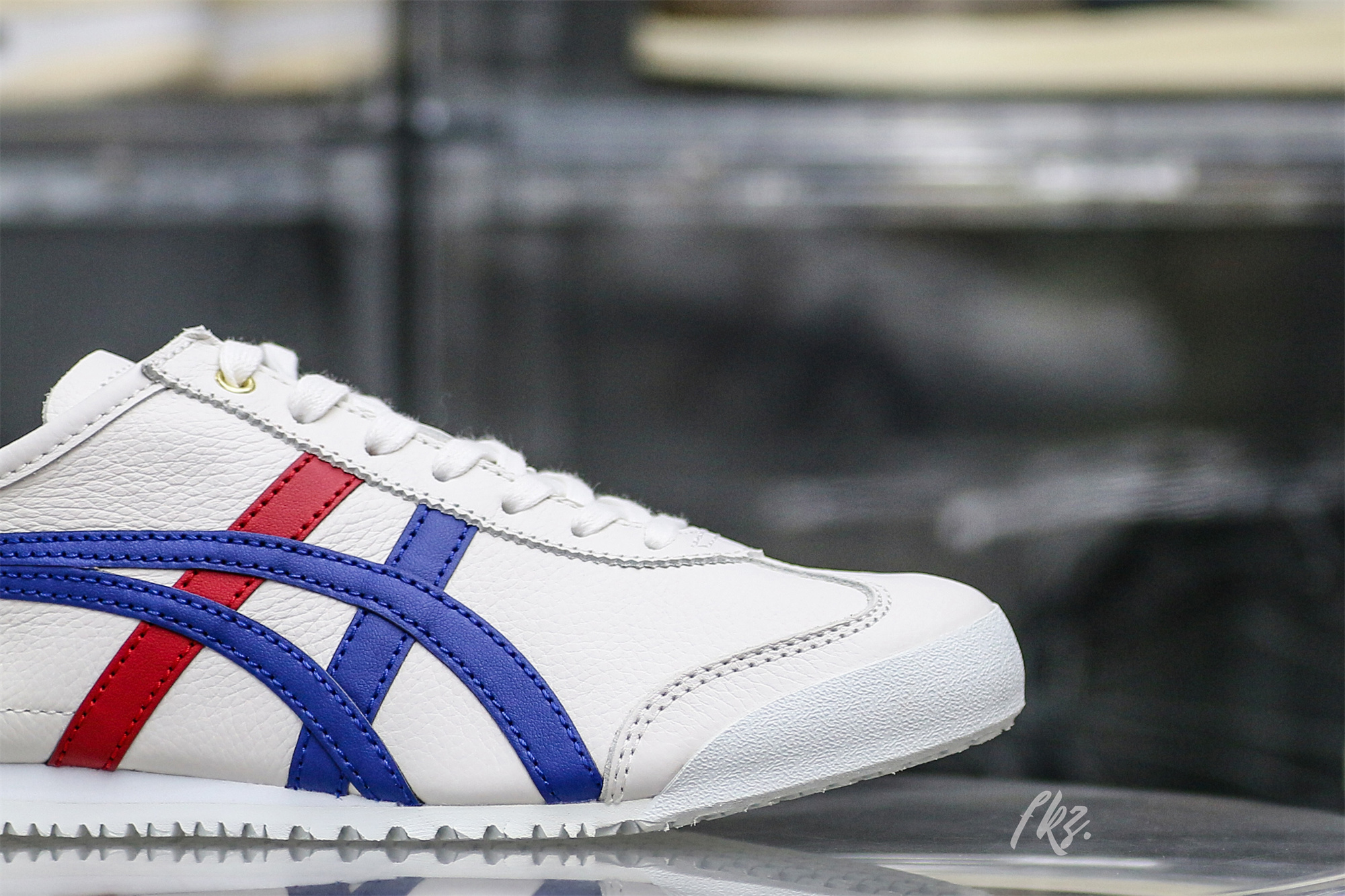 ASICS Mexico 66 White Blue Red Metallic Gold